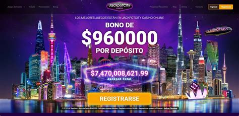 JackpotCity Chile – Hasta $960.000 pesos chilenos de bono.